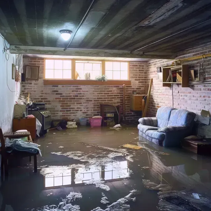 Flooded Basement Cleanup in Dunn County, ND